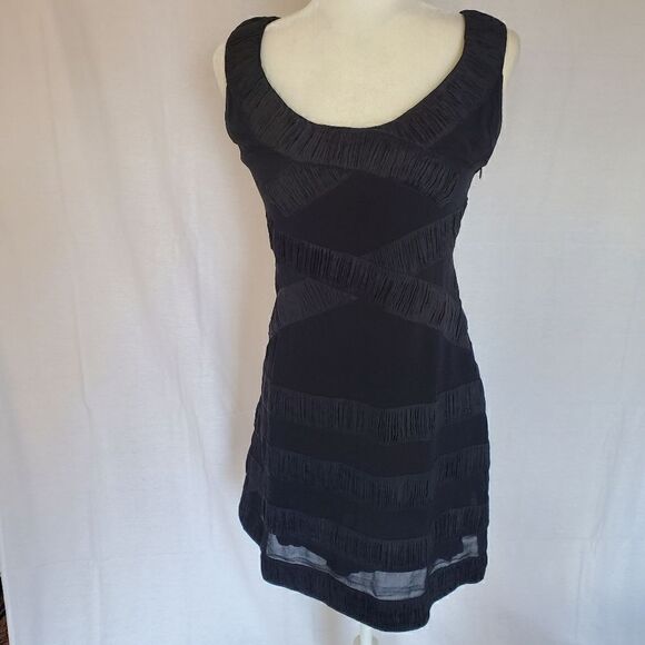 Yoana Baraschi black silk mesh dress 4 - Picture 13 of 13